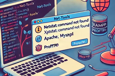 How to Resolve “netstat: command not found” Error When Restarting XAMPP on Linux