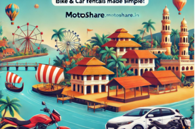 Discover Kochi with Ease: Motoshare’s Hassle-Free Bike and Car Rental Services