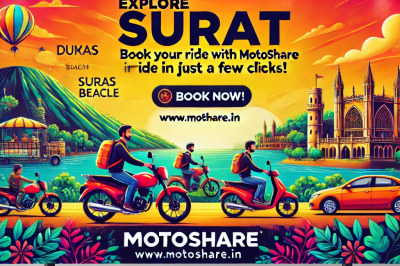 Explore Surat with Motoshare: Your Ultimate Bike and Car Rental Solution