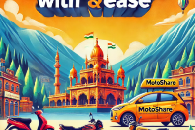 Explore Jammu with Ease: Rent a Bike or Car with Motoshare for a Seamless Travel Experience