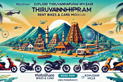 Explore Thiruvananthapuram with Ease: Rent Bikes and Cars with Motoshare