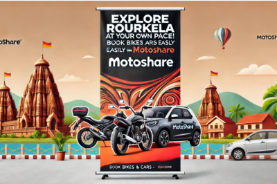 Explore Rourkela at Your Own Pace: Hassle-Free Bike and Car Rentals with Motoshare