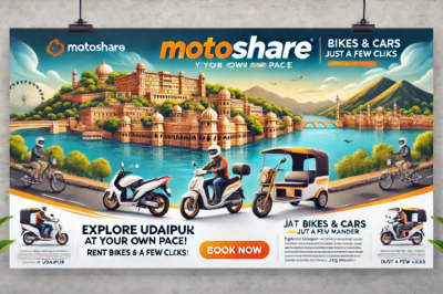 Explore Udaipur Like Never Before: Rent Bikes and Cars Easily with Motoshare