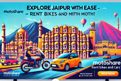 Discover Jaipur with Motoshare: Your Hassle-Free Bike & Car Rental Partner