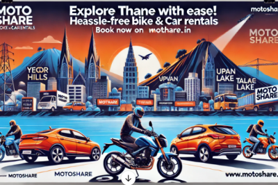 Explore Thane with Ease: Top 10 Must-Visit Spots & Hassle-Free Rentals with Motoshare