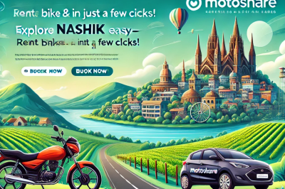 Discover Nashik with Ease: Top Bike and Car Rental Services on Motoshare