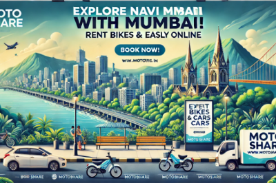 Explore Navi Mumbai with Ease: Top Bike and Car Rentals through Motoshare