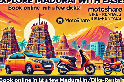 Explore Madurai with Ease: Top Places to Visit and How Motoshare Simplifies Bike & Car Rentals