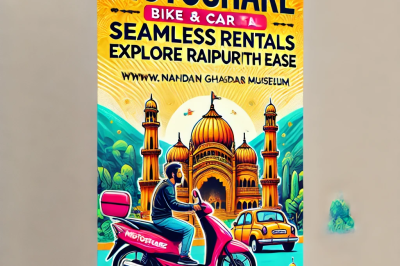 Explore Raipur with Ease: Seamless Bike and Car Rentals through Motoshare