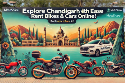 Discover Chandigarh with Ease: Rent Bikes and Cars Online with Motoshare