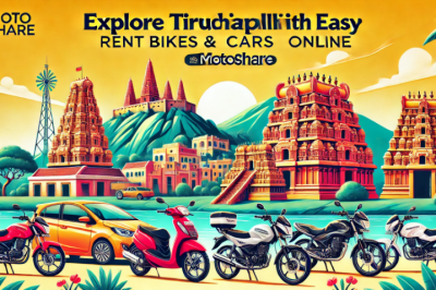 Explore Tiruchirappalli with Ease: Rent Bikes & Cars Online through Motoshare