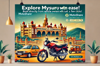 Explore Mysuru with Ease: Discover Motoshare’s Convenient Bike and Car Rental Services