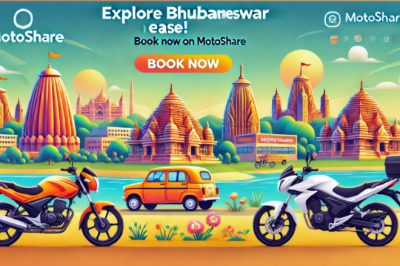 Explore Bhubaneswar with Ease: Top 10 Places to Visit Using Motoshare’s Bike and Car Rentals