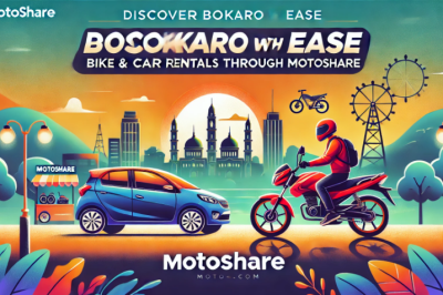 Discover Bokaro with Ease: Bike & Car Rentals through Motoshare